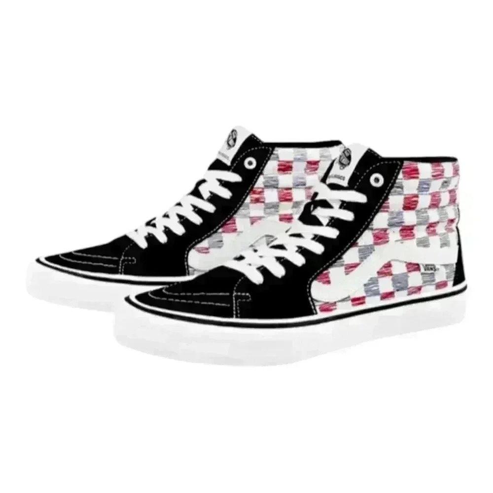 NWT Vans SK8-HI "Sketched Checkerboard" Shoes - Color: Colorway -Size: MultiSize